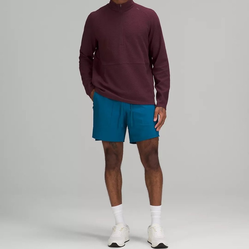 NWT Lululemon At Ease Half Zip